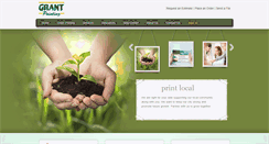Desktop Screenshot of grantprinting.com